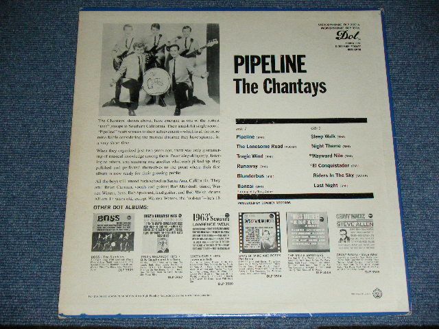 画像: THE CHANTAYS - PIPELINE ( Ex+/Ex+ ) /  1963 US AMERICA ORIGINAL "1st Press on STEREO Version" Used LP
