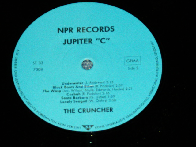 画像: THE CRUNCHER - JUPITER "C"   / 1980's WEST-GERMANY GERMAN ORIGINAL Brand New  LP 