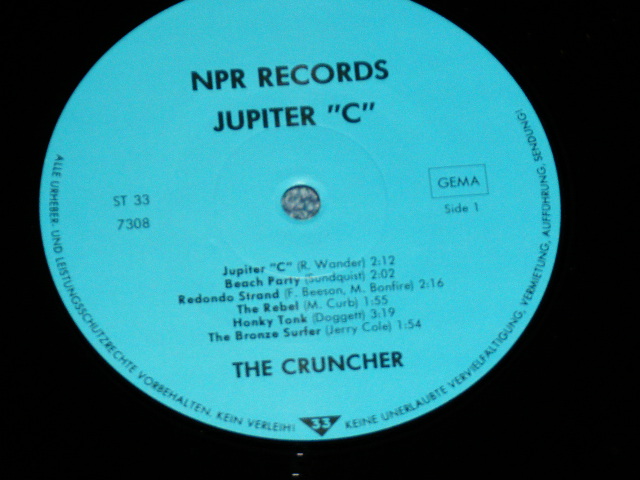 画像: THE CRUNCHER - JUPITER "C"   / 1980's WEST-GERMANY GERMAN ORIGINAL Brand New  LP 