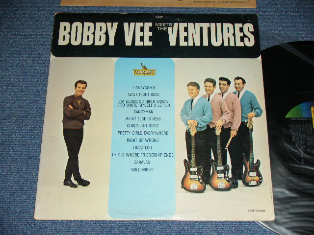 画像1: THE VENTURES & BOBBY VEE - BOBBY VEE MEETS THE VENTURES ( Matrix Number  S1/S2 : Ex/Ex+ ) / 1963 US AMERICA ORIGINAL MONO Used  LP