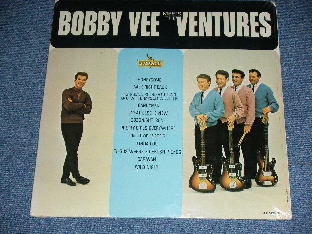 画像1: THE VENTURES & BOBBY VEE - BOBBY VEE MEETS THE VENTURES( BRAND NEW SEA;LED) / 1963 US AMERICA ORIGINAL Brand New SEALED LP