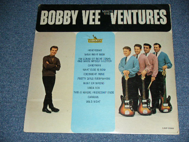 画像1: THE VENTURES & BOBBY VEE - BOBBY VEE MEETS THE VENTURES( BRAND NEW SEA;LED) / 1963 US AMERICA ORIGINAL Brand New SEALED LP