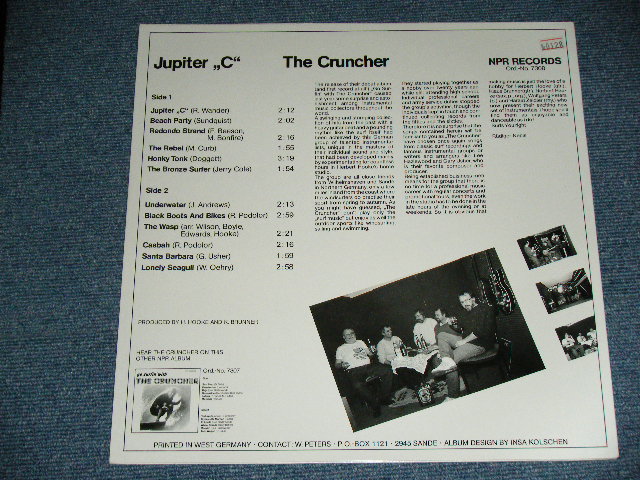 画像: THE CRUNCHER - JUPITER "C"   / 1980's WEST-GERMANY GERMAN ORIGINAL Brand New  LP 