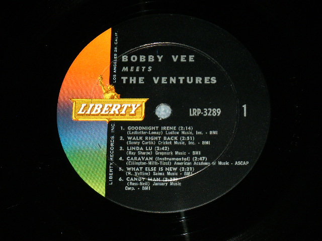 画像: THE VENTURES & BOBBY VEE - BOBBY VEE MEETS THE VENTURES ( Matrix Number  S1/S2 : Ex/Ex+++ ) / 1963 US AMERICA ORIGINAL MONO Used  LP