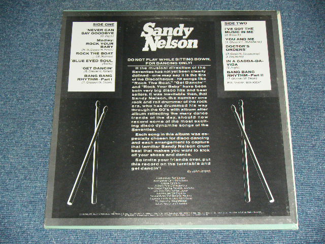 画像: SANDY NELSON - BANG BANG RHYTHM  / 1975 US AMERICA ORIGINAL Used  LP 