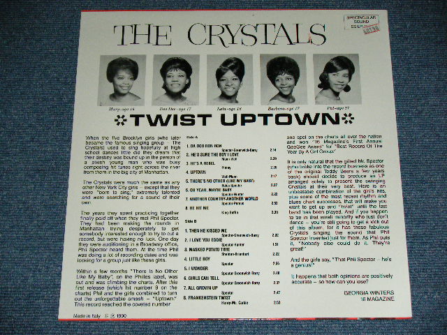 画像: THE CRYSTALS - GREATEST HITS  / 1990 ITALY ITALIA  REISSUE Brand New   LP  