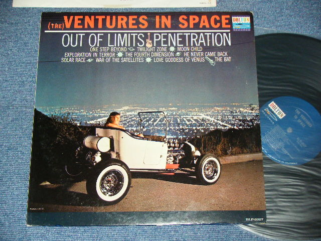 画像1: THE VENTURES - IN SPACE (  DARK BLUE with SILVER Print Label ，Ｍａｔｒｉｘン# BLP-2027-1-SIDE 1/BLP-2027-1-SIDE-2  Ex++/Ex++ ) / 1964  US ORIGINAL DARK BLUE with SILVER Print Label  MONO Used LP 