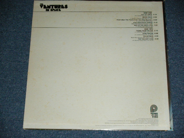 画像: THE VENTURES - IN SPACE (  Reissue 9 Tracks Version : Ex+/Ex+++) / 1978  US AMERICA REISSUE  Brand New SEALED  LP 