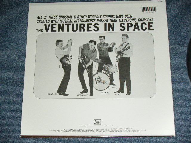 画像: THE VENTURES - IN SPACE ( Reissue 10 Tracks Version : Ex+++/MINT- ) / 1982  US AMERICA REISSUE Used LP 