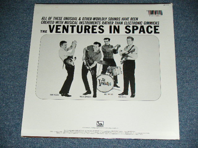 画像: THE VENTURES - IN SPACE ( Reissue 10 Tracks Version : Ex++/MINT- ) / 1982  US AMERICA REISSUE "PROMO" Used LP 