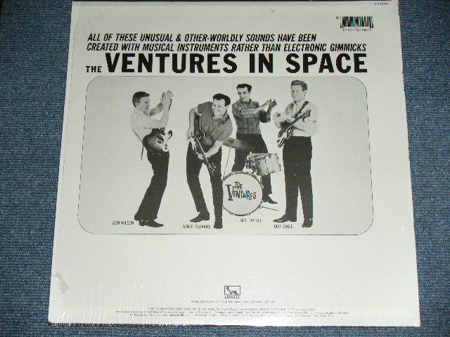 画像: THE VENTURES - IN SPACE ( Reissue 10 Tracks Version : MINT-/MINT ) / 1982  US AMERICA REISSUE Used LP 