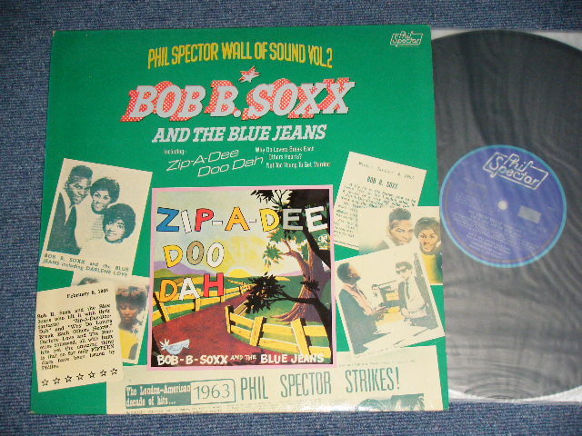 画像1: BOB-B-SOXX snd The BLUE JEANS - ZIP-A-DEE DOO DAH : PHIL SPECTOR WALL OF SOUND VOL.2   ( Ex+/Ex+++)  / 1975  UK ENGLAND ORIGINAL MONO Used LP 