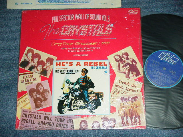 画像1: The CRYSTALS - SING THEIR GREATEST HITS : PHIL SPECTOR WALL OF SOUND VOL.3  ( MINT/ MINT )  / 1975  UK ENGLAND ORIGINAL MONO Used LP 
