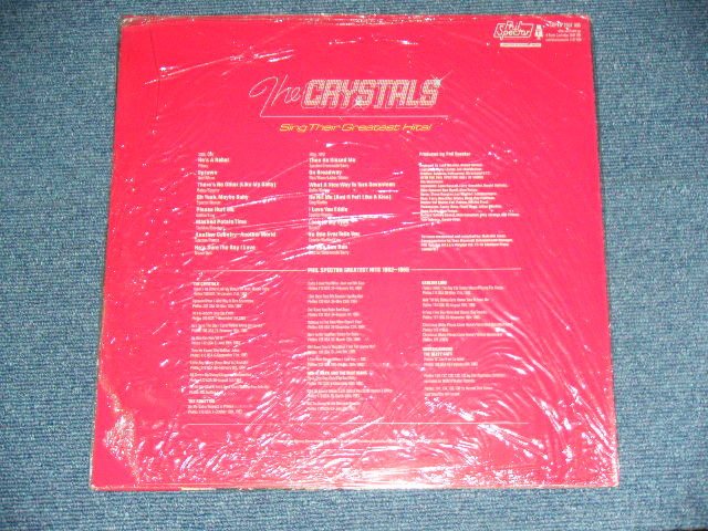 画像: The CRYSTALS - SING THEIR GREATEST HITS : PHIL SPECTOR WALL OF SOUND VOL.3  ( MINT/ MINT )  / 1975  UK ENGLAND ORIGINAL MONO Used LP 