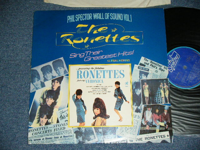 画像1: The RONETTES - SING THEIR GREATEST HITS : PHIL SPECTOR WALL OF SOUND VOL.1   ( Ex/Ex)  / 1975  UK ENGLAND ORIGINAL STEREO Used LP 