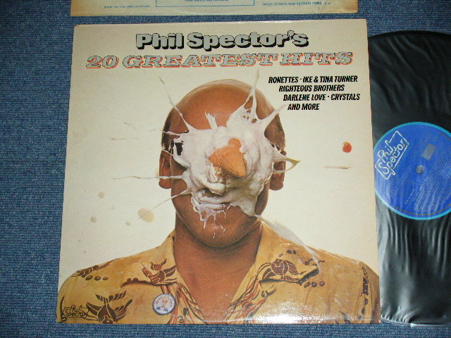 画像1:  VA ( IKE & TINA TURNER+CRYSTALS+RONETTES+DARLEN LOVE+More ) - PHIL SPECTOR'S 20 GREATEST HITS ( Ex+++-/ MINT- )  / 1975  UK ENGLAND ORIGINAL MONO Used LP 