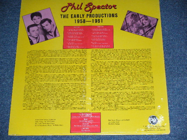 画像: v.a. OMNIBUS - PHIL SPECTOR THE EARLY PRODUCTIONS 1958-1961 ( SEALED )  / 1983 US ORIGINAL Brand New SEALED LP