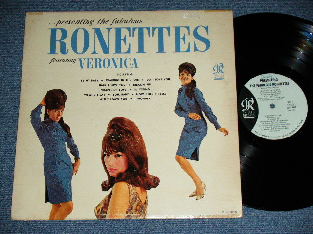 画像1: RONETTES -  ...PRESENTING THE FABULOUS RONETTES (Ex+/Ex+,VG++) / 1964 US MAERICA Original 1st Press "BLUE Label" MONO uSED LP 