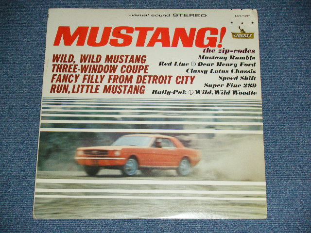 画像1: THE ZIP-CODES. - MUSTANG! / 1964 US AMERICA ORIGINAL Brand New SEALED STEREO   LP 