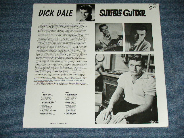 画像: DICK DALE & HIS DEL-TONES - SURF GUITAR / 1980's LUXEMBOURG  ORIGINAL Used  LP 