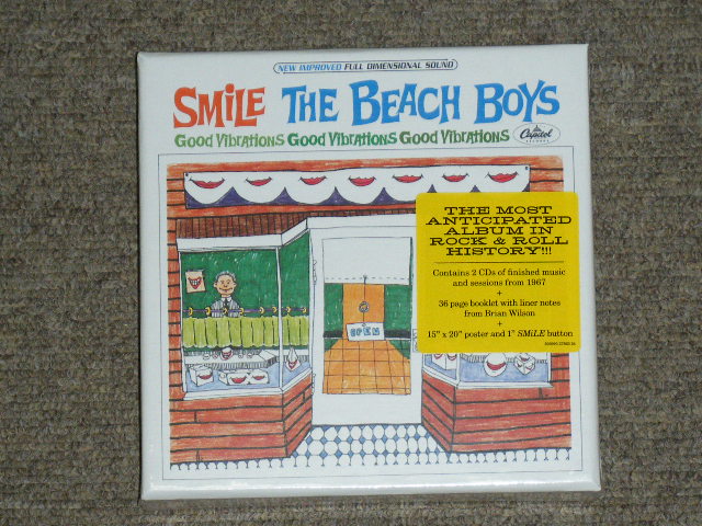 画像1: THE BEACH BOYS - SMILE SESSIONS Deluxe Edition  / 2011 EUROPE ORIGINAL Brand New Sealed 2-CD  ( 2CD'S+BOOKLET+POSTER+BUTTON ) 
