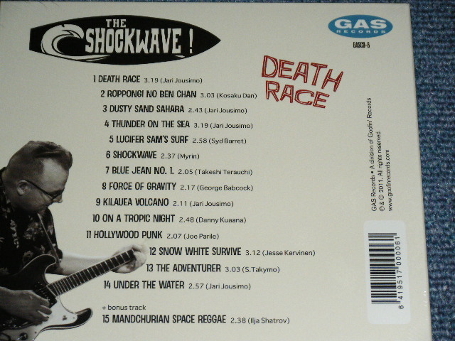 画像: THE SHOCKWAVE! - DEATH RACE / 2011 EUROPE ORIGINAL Brand New  SEALED  CD