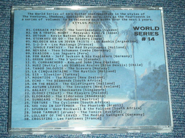 画像: V.A. OMNIBUS - WORLD SERIES VOL.2 : 1960's LONG FORGOTTEN ROCK GUITAR INSTRUMENTALS From Around The World / 2012 EUROPE Limited Press by CD-R BRAND NEW CD-R  