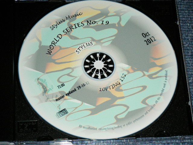 画像: V.A. OMNIBUS - WORLD SERIES VOL.19 : 1960's LONG FORGOTTEN ROCK GUITAR INSTRUMENTALS From Around The World / 2012 EUROPE Limited Press by CD-R BRAND NEW CD-R  