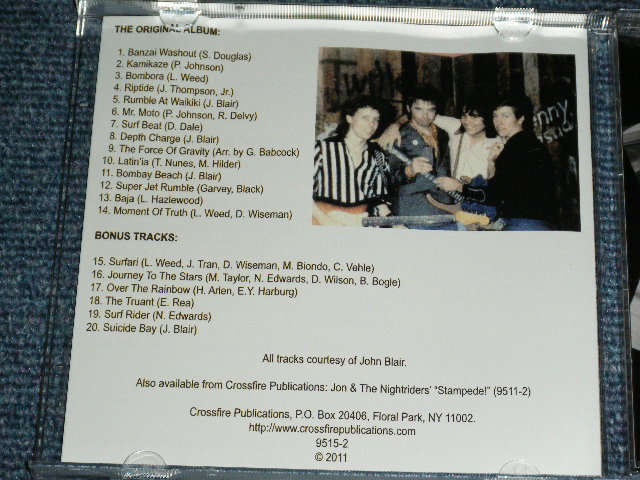画像: JON & THE NIGHTRIDERS - SURF BEAT '80 / 2011  US AMERICA ORIGINAL Brand New SEALED CD