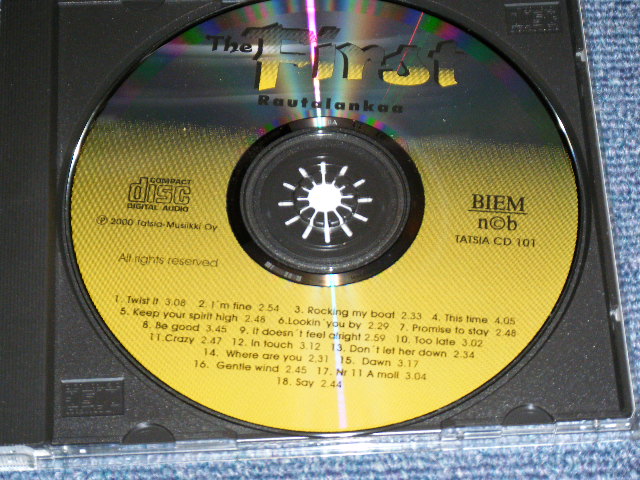 画像: The FIRST - RAUTALANKA / 2000  FINLAND ORIGINAL  Brand New CD 