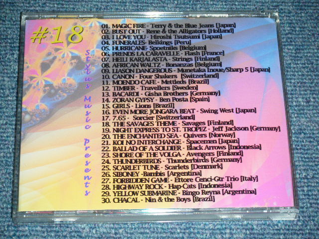 画像: V.A. OMNIBUS - WORLD SERIES VOL.18 : 1960's LONG FORGOTTEN ROCK GUITAR INSTRUMENTALS From Around The World / 2012 EUROPE Limited Press by CD-R BRAND NEW CD-R  