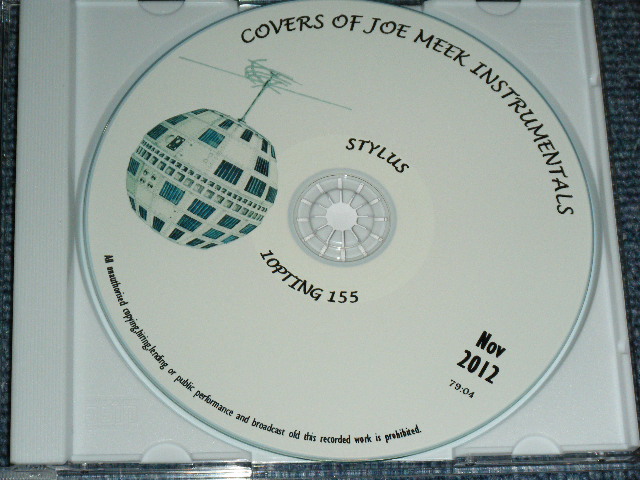 画像: V.A. OMNIBUS -  32 COVERS OF JOE MEEK INSTRUMENTALS  /  2012 EU "SIngles Label Jacket"  Brand New CD-R 