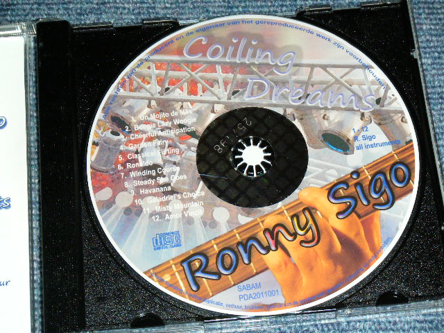 画像: RONNY SIGO  - COILING DREAMS  / 2011 BELGIUM BRAND NEW  CD-R 