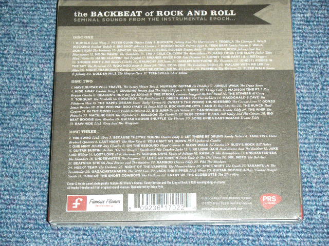 画像: VA -  The BACK BEAT of ROCK AND ROLL  SEMINAL SOUNDS FROM THE INSTRUMENTAL EPOCH... / 2012 EUROPE ORIGINAL Brand  New SEALED 3-CD's 