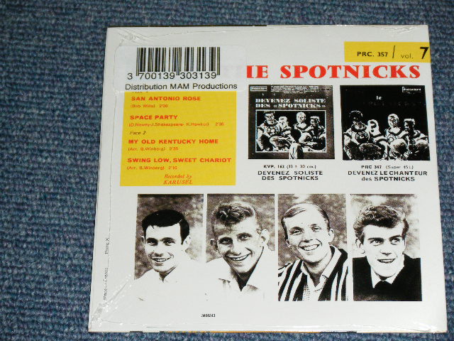画像: THE SPOTNICKS -  TOURING FRNACE : SAN ANTONIO ROSE   / 2005? FRANCE  Brand New SEALED Maxi-CD 