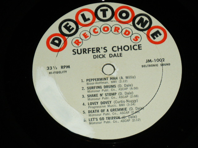 画像: DICK DALE & HIS DEL-TONES - SURFERS' CHOICE ( Ex+/Ex++ )  / 1962 US AMERICA ORIGINAL MONO Used LP 