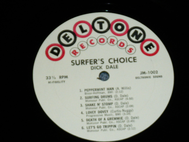 画像: DICK DALE & HIS DEL-TONES - SURFERS' CHOICE ( Ex+++/MINT- B-4:Ex )  / 1962 US AMERICA ORIGINAL MONO Used LP 