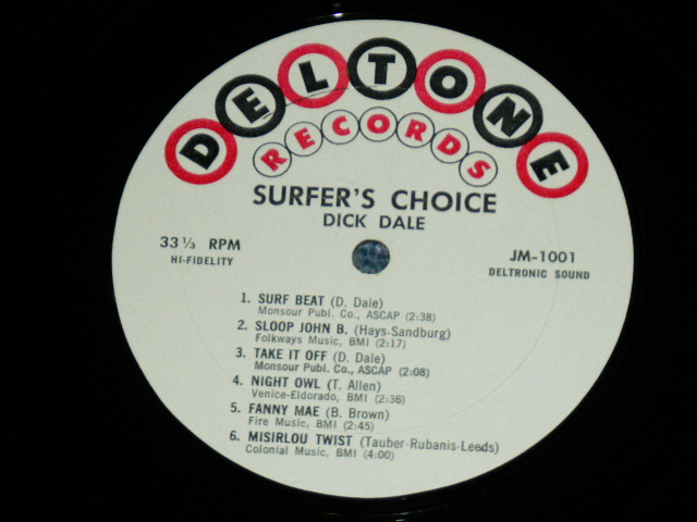 画像: DICK DALE & HIS DEL-TONES - SURFERS' CHOICE ( Ex+++/MINT- B-4:Ex )  / 1962 US AMERICA ORIGINAL MONO Used LP 