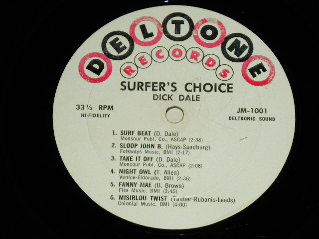 画像: DICK DALE & HIS DEL-TONES - SURFERS' CHOICE ( Ex+/Ex++ )  / 1962 US AMERICA ORIGINAL MONO Used LP 