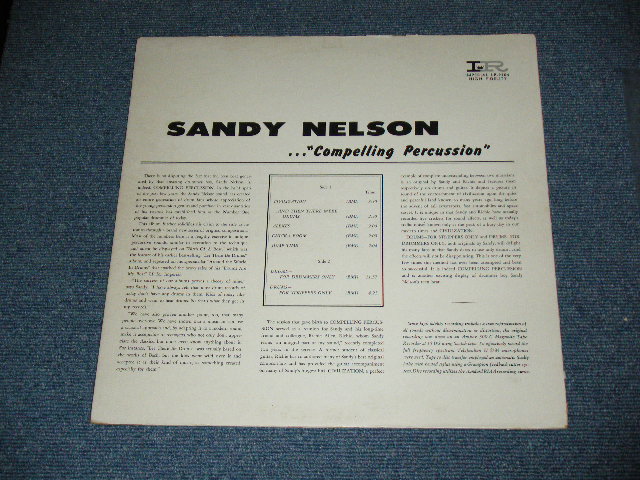 画像: SANDY NELSON -  COMPELLING PERCUSSION ( BLACK with STAR label : Ex+/Ex+ ) / 1962 US AMERICA ORIGINAL MONO Used  LP 