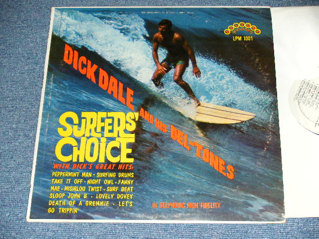 画像1: DICK DALE & HIS DEL-TONES - SURFERS' CHOICE ( Ex+/Ex++ )  / 1962 US AMERICA ORIGINAL MONO Used LP 