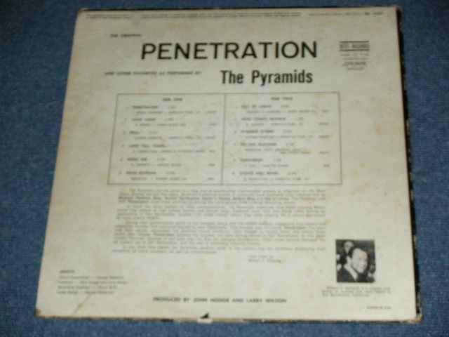 画像: THE PYRAMIDS - THE PYRAMIDS PLAY PENETRATION ( with "ROAD RUNNER" Version : Ex/Ex )/  1964 US ORIGINAL 1st Press Version MONO Used  LP