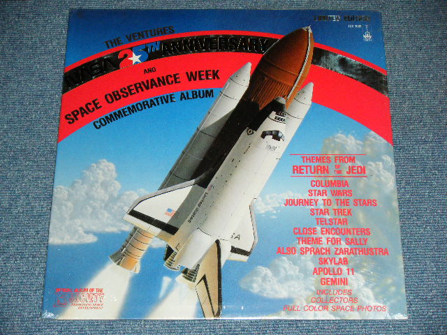 画像1: The VENTURES - NASA 25TH ANNIVERSARY  / 1983 US AMERICA ORIGINAL 1st ISSUED "CLEAR WAX VINYL" Brand New SEALED LP 