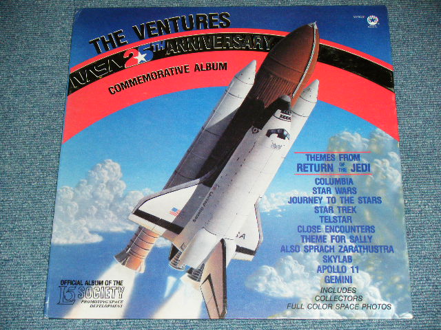 画像: The VENTURES - NASA 25TH ANNIVERSARY  / 1984 US AMERICA REISSUE "CLEAR WAX VINYL" UsedLP 