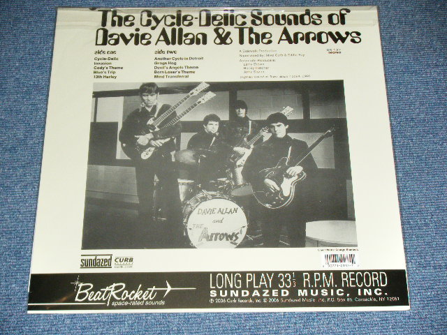 画像: DAVIE ALLAN & The ARROWS - THE CYCLE-DELIC SOUNDS OF  /  2006 US AMERICA  Brand New SEALED  LP