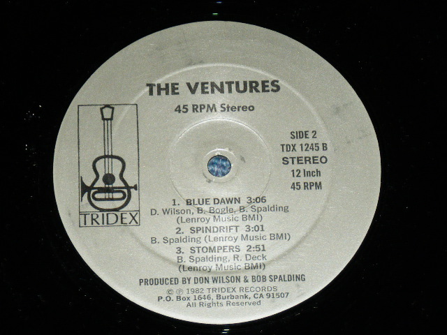 画像: THE VENTURES - STARS ON GUITARS ( PICTURES on BACK Jacket ) / 1982 US ORIGINAL Used 12inch 