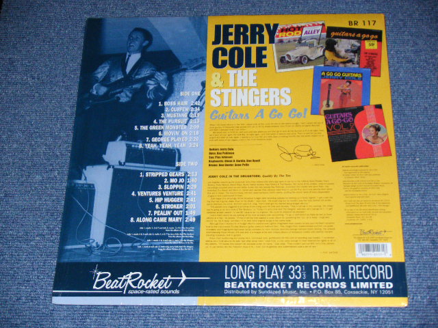 画像: JERRY COLE and The STINGERS - GUITAR'S A GO-GO! /  2000 US Limited 180 Gram HEAVY Weight Used LP