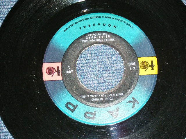 画像: BILLY MURE - TOUGH STRINGS  ( Ex+/Ex+ )  / 1961 MEXICO  ORIGINAL Used 7" EP  With Picture Sleeve