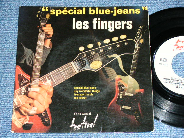 画像1: LES FINGERS -  SPECIAL BLUE-JEANS ( Ex+/Ex++ )  / 1960's FRANCE FRENCH ORIGINAL Used 7" EP  With Picture Sleeve