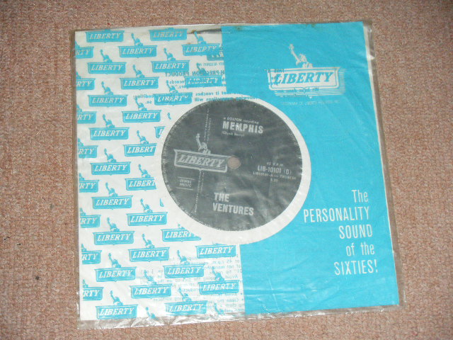 画像: THE VENTURES - A) MEMPHIS / B) TRANTELLA ( Ex++/Ex++ )   / 1963 AUSTRALIA  Original 7" Single With COMPANY SLEEVE 